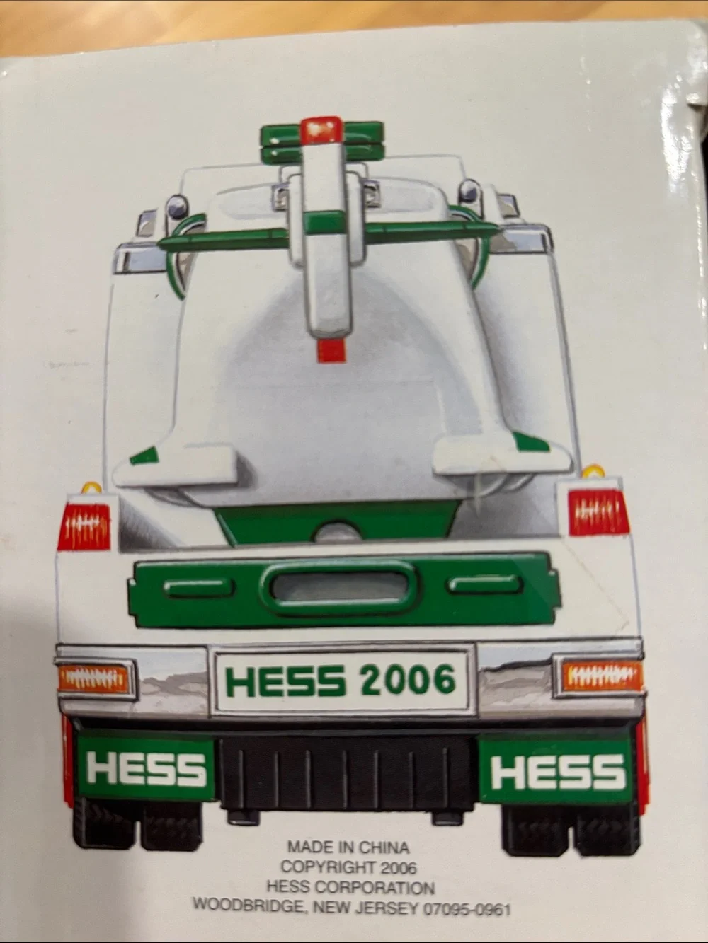 HESS Semi Truck with Helicopter